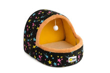 Load image into Gallery viewer, Hot Sell Pet Cat Dog  House Autumn Winter Soft Plush Dogs Small Big Cats  Nest Home Cute Pattern Kitten Puppy Shelter - Petgo Wholesale