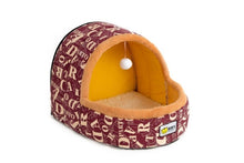 Load image into Gallery viewer, Hot Sell Pet Cat Dog  House Autumn Winter Soft Plush Dogs Small Big Cats  Nest Home Cute Pattern Kitten Puppy Shelter - Petgo Wholesale