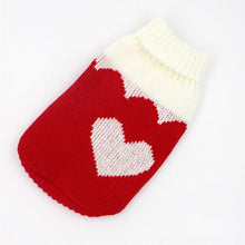Load image into Gallery viewer, Pet Dog Cat Clothes Warm Cat Knitted Sweater For Cats Jumper Puppy Pug Coat Clothes Pullover Knitted Shirt Kitten Clothes 35 - Petgo Wholesale