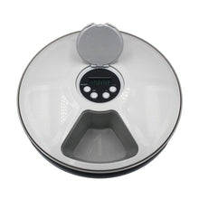 Load image into Gallery viewer, New Automatic Timing Pet Feeder 6 Grids Food Compartments For Dog Cat Rabbit Puppy Totoro Small Animals Dry And Wet Food Plate - Petgo Wholesale