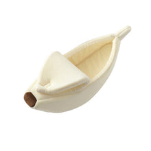 Load image into Gallery viewer, Banana Shaped Cat Bed House Warm Cozy Puppy Cushion Kennel Portable Soft Pet Sofa Cute Sleeping Bag Funny Basket for Cats & Dogs - Petgo Wholesale