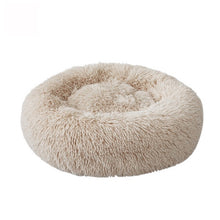 Load image into Gallery viewer, Soft Warm Round Pet Cat Bed Comfortable Pet Nest Dog Cat Washable Kennel Easy To Clean Dog Bed Warm House For Pet - Petgo Wholesale