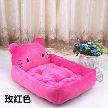 Load image into Gallery viewer, 6 Colors Joy Cute Animal Cat Dog Pet Beds Mats Teddy Dogs Sofa Pet Bed House Big Blanket Cushion Basket Supplies Cartoon - Petgo Wholesale
