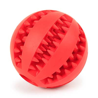 Pet Dog Toy Interactive Rubber Balls For Dogs Interactive Toys Dog Chew  Toys Tooth Cleaning Small Big Dog Toys Pet Ball Toys New