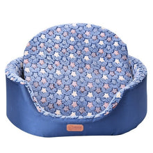 Load image into Gallery viewer, All Season Pet Dog Bed Detachable Puppy Cat House Star Paw Comfortable Pad Sofa Mat Coral Fleece Bed for Small Medium Large Dogs - Petgo Wholesale