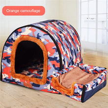Load image into Gallery viewer, New Warm Dog House Comfortable Print Stars Kennel Mat For Pet Puppy Top Quality Foldable Cat Sleeping Bed cama para cachorro - Petgo Wholesale