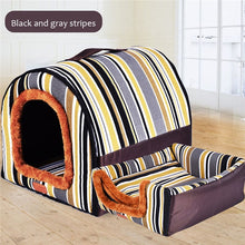 Load image into Gallery viewer, New Warm Dog House Comfortable Print Stars Kennel Mat For Pet Puppy Top Quality Foldable Cat Sleeping Bed cama para cachorro - Petgo Wholesale