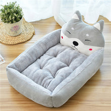 Load image into Gallery viewer, Lovely Dog Bed Mat Animal Cartoon Shaped Kennels Lounger Sofa Soft Pet House Dog Bed Pad Big Basket Dog Mattress Pet Supplies - Petgo Wholesale