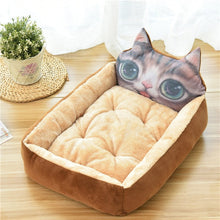 Load image into Gallery viewer, Lovely Dog Bed Mat Animal Cartoon Shaped Kennels Lounger Sofa Soft Pet House Dog Bed Pad Big Basket Dog Mattress Pet Supplies - Petgo Wholesale