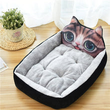 Load image into Gallery viewer, Lovely Dog Bed Mat Animal Cartoon Shaped Kennels Lounger Sofa Soft Pet House Dog Bed Pad Big Basket Dog Mattress Pet Supplies - Petgo Wholesale