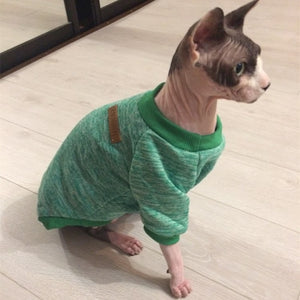 Warm Cat Coat Clothes Winter Pet Clothing for Cats Fashion Outfits Coats Soft Sweater Hoodie Animals Spring Puppy Pet Supplies - Petgo Wholesale