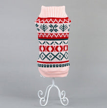 Load image into Gallery viewer, Snowflake Sphinx Cat Sweater Knitwear Pet Jumper Coat Dogs Cat Christmas  Clothes for Small Pet XS S M L XL XXL - Petgo Wholesale