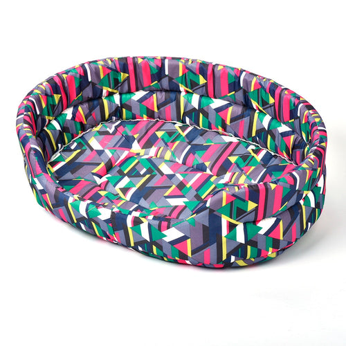 Novelty Bone Prints Pet Beds for the large Dogs Mats Warm Leopard Pattern Kennels For Small Medium Cats Puppy Houses - Petgo Wholesale
