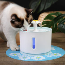 Load image into Gallery viewer, Electric USB Dog Cat Mute Drinker With LED Light Pet Drinking Fountain Dispenser Automatic Pet Cat Water Fountain Feeder Bowl - Petgo Wholesale