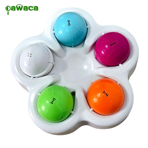 Cat Dog IQ Educational Toys Slow Feeding Food Bowl Multi-functional Interactive Dog Toys For Cats Pet Feeder Educational