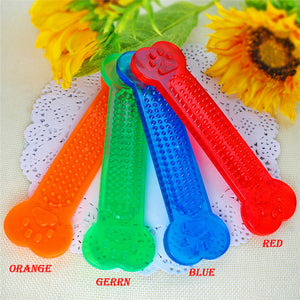 ZOLLOR Pet Toy Small Dog Cat Chew Toy Grinding Bite Chew Health Teeth Stick Bone Shape  Biting Playing Training Tooth Cleaning - Petgo Wholesale
