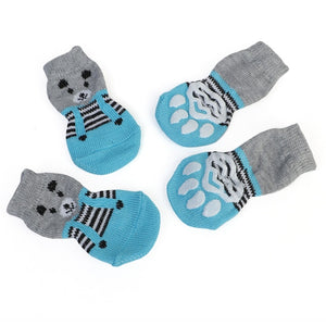 2018 NEW Pet Cat Socks Creative Cat Coats Dog Socks Traction Control For Indoor Wear L/M/S Cat Clothing Multicolor S M L - Petgo Wholesale