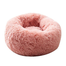 Load image into Gallery viewer, Long Plush Super Soft Pet Bed Kennel Dog Round Cat Winter Warm Sleeping Bag Puppy Cushion Mat Portable Cat Supplies - Petgo Wholesale