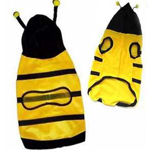 Pet Mascots Hoodie Cute Clothes for Cats Fancy Puppy Kitten Apparel Costume Chihuahua Small Cat Dog Coat Bee Style Outfit - Petgo Wholesale