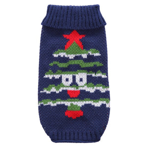 Pet Cat Sweater Cat Clothes For Small Dog Clothes Christmas Dog Sweater Cats Coat Halloween Warm Pet Jacket Knitting Costume 35 - Petgo Wholesale