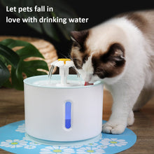 Load image into Gallery viewer, 2.4L LED Electric USB Dog Pet Mute Drinker Feeder Automatic Pet Cat Water Fountain Bowl Pet Fountain Drinking Water Dispenser