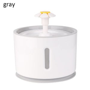 2.4L LED Electric USB Dog Pet Mute Drinker Feeder Automatic Pet Cat Water Fountain Bowl Pet Fountain Drinking Water Dispenser