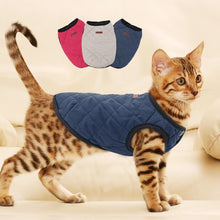 Load image into Gallery viewer, Cat Dog Clothes Chihuahua Kitten Clothes Outfit Dog Jacket Vest Winter Clothes Pet Puppy Coat Clothing for Small Medium Cat Dogs - Petgo Wholesale