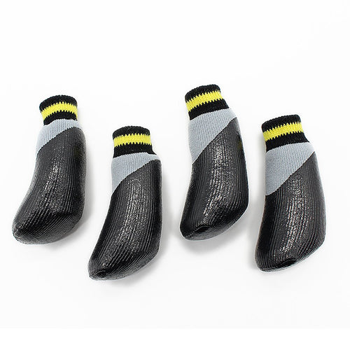 Pet Dogs Winter Shoes Rain Snow Waterproof Booties Socks Rubber Anti-slip Shoes For Small Dog Puppies Footwear Cachorro - Petgo Wholesale