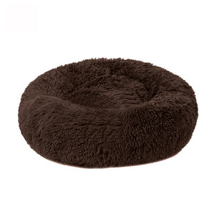 Soft Warm Round Pet Cat Bed Comfortable Pet Nest Dog Cat Washable Kennel Easy To Clean Dog Bed Warm House For Pet - Petgo Wholesale