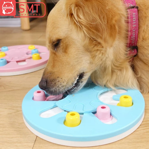 Dog Puzzle Toys Increase IQ Interactive Pet Slow Dispenser Feeding Bowl Pet Dog Training Game Feeder For Small Medium Dogs