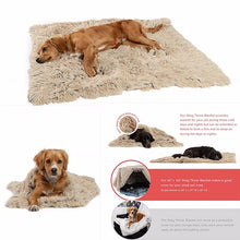Load image into Gallery viewer, Plush Pet Double Pet Blanket Gold Hair Large Medium Dog Mat Cat Blanket Warm Comfortable  Bed Blankets  Dog Beds for Large Dogs - Petgo Wholesale