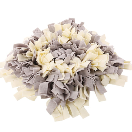 Dog Snuffle Mat, Hand Woven Dog Sniffing Pad Soft Pet Nose Work Smell Snuffle Mat Training Feeding Foraging Skill Blanket Dog Pl - Petgo Wholesale