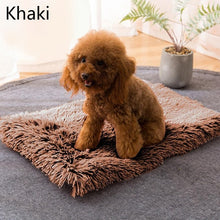 Load image into Gallery viewer, Winter Pet Dog Bed Long Plush Soft Comfortable Fleece Pet Cushion House Puppy Dog Cat Sleeping Bed For Dogs Cats Chihuahua - Petgo Wholesale