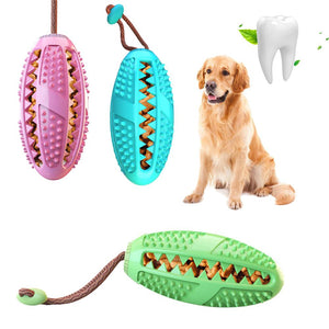 Pet Dog Toys Toy Funny Interactive Elasticity Ball Dog Chew Toy For Dog Tooth Clean Ball Of Food Extra-tough Rubber Ball - Petgo Wholesale