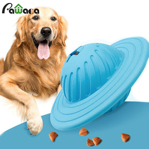 Wisedom Dog Treat Ball IQ Outdoor Interactive Food Dispensing Puzzle Toys for Medium Large Dogs Chasing Chewing Playing Pet Toy