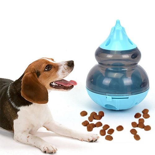 Interactive Dog Toys IQ Food Ball Toy Tumbler Gourd Cat Playing Toys Treat Ball Shaking For Dogs Increases