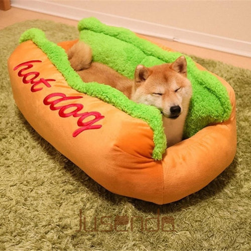 Hot Dog Bed various Size Large Dog Lounger Bed Kennel Mat Soft Fiber Pet Dog Puppy Warm Soft Bed House Product For Dog And Cat - Petgo Wholesale