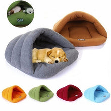 Load image into Gallery viewer, Soft Fleece Winter Warm Pet Dog Bed 4 different size Small Dog Cat Sleeping Bag Puppy Cave Bed Free shipping - Petgo Wholesale
