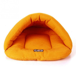 Soft Fleece Winter Warm Pet Dog Bed 4 different size Small Dog Cat Sleeping Bag Puppy Cave Bed Free shipping - Petgo Wholesale