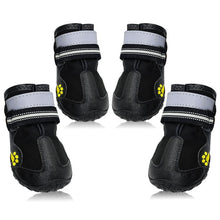 Load image into Gallery viewer, Reflective Dog Shoes Socks Winter Dog Boots Footwear Rain Wear Non-Slip Anti Skid Pet Shoes for Medium Large Dogs Pitbull - Petgo Wholesale