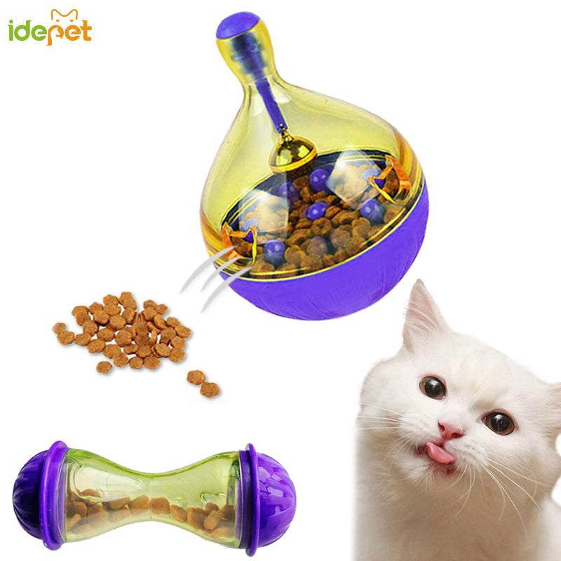 Cat Food Feeders Ball Pet Interactive Toy Tumbler Egg Smarter Cat Dogs –  Petgo Wholesale