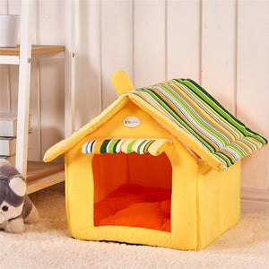 New Arrival Removable Cover Mat Pet Dog House Dog Beds For Small Medium Dogs House Pet Beds for Cat Pet Products - Petgo Wholesale