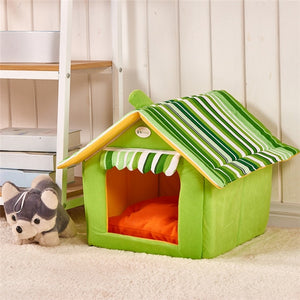 New Arrival Removable Cover Mat Pet Dog House Dog Beds For Small Medium Dogs House Pet Beds for Cat Pet Products - Petgo Wholesale