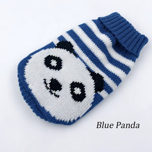 Cartoon Pet Cat Sweater Winter Warm Cotton Cat Clothes for Small Cats Kitten Coat Jacket Kitty Knitted Sweaters Pet Dog Clothing - Petgo Wholesale