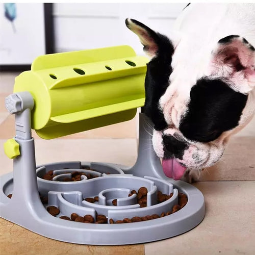 Dog Slow Pet Feeder IQ Training Toy Feeder Healthy Diet For Dog