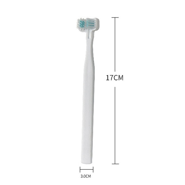 Dog Toothbrush Double Heads Teeth Brushing Cleaner Pet Breath Freshener Oral Care for Dog Cats  Best Price - Petgo Wholesale