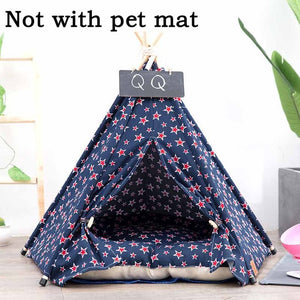 JORMEL Pet Tent Dog Bed Cat Toy House Portable Washable Pet Teepee Stripe Pattern  Fashion 2019 Not Included Mat - Petgo Wholesale