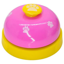 Load image into Gallery viewer, New Pet Call Bell Toy for Dog Feeding Ringer Pet IQ Training Squeak Interactive Belling Toys Cat Kitten Puppy Food Feed Reminder