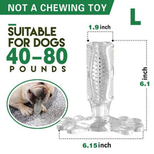 Load image into Gallery viewer, Pet Dog Toothbrush Chew Toy Doggy Brush Stick Soft Rubber Teeth Cleaning Dot Massage Toothpaste for Small dogs Pets Toothbrushes - Petgo Wholesale
