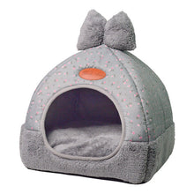 Load image into Gallery viewer, Small Pet Dog House Kennel Bed Mat Cat Blanket Pets Tent Unfolding To Be Thicken Winter Pet Beds Mattress Flannel Fabric Warm - Petgo Wholesale